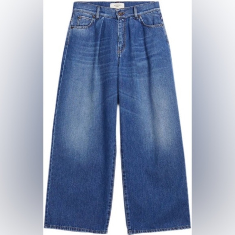 Weekend MaxMara Jeans Denim Navy Size 14